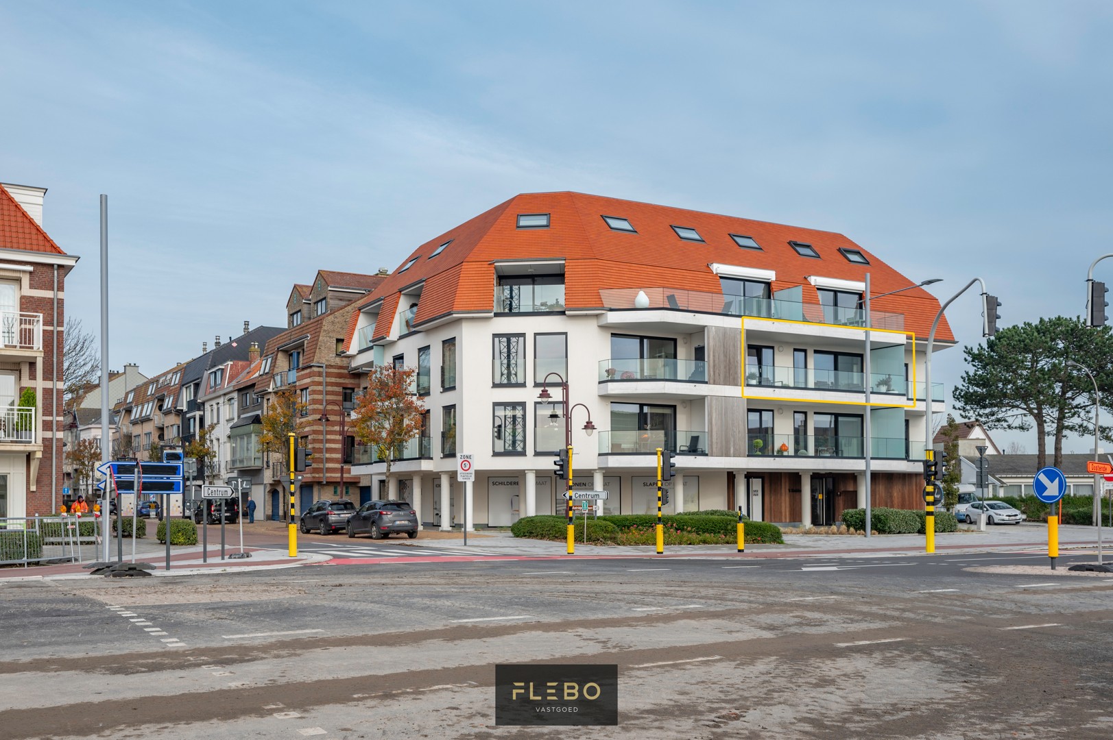 Lichtrijk appartement met schitterend terras in stijlvolle residentie te Wenduine!