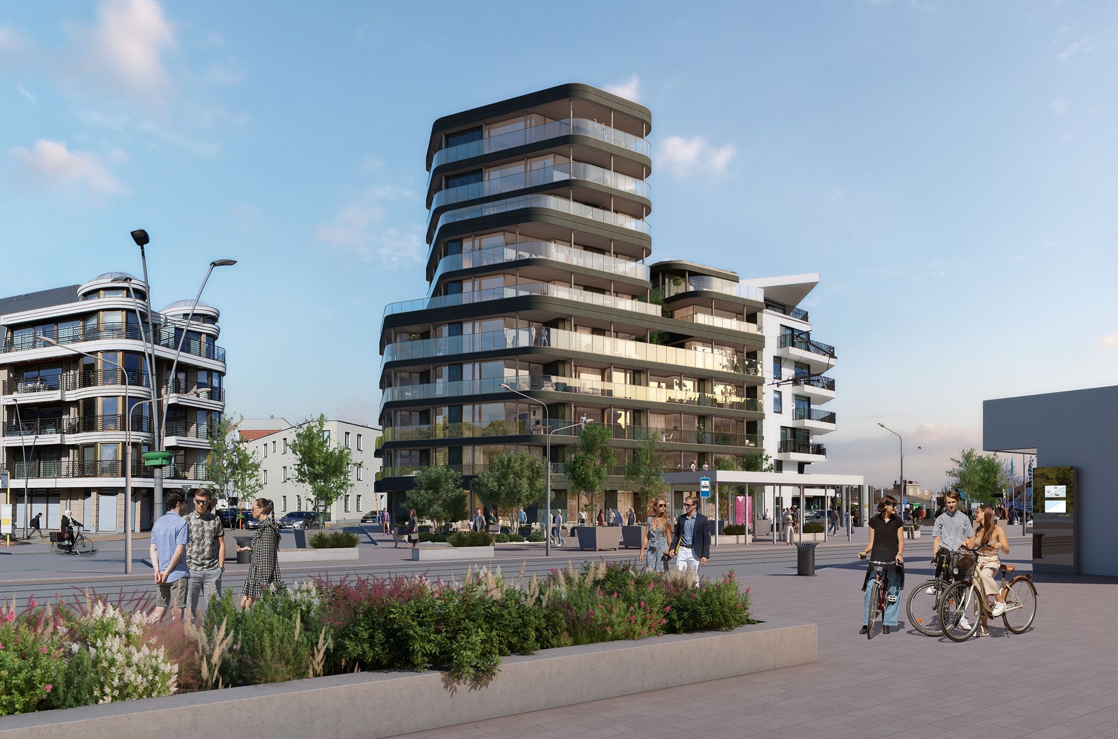 Exclusief nieuwbouwappartement met 2 slaapkamers op het eerste verdiep!