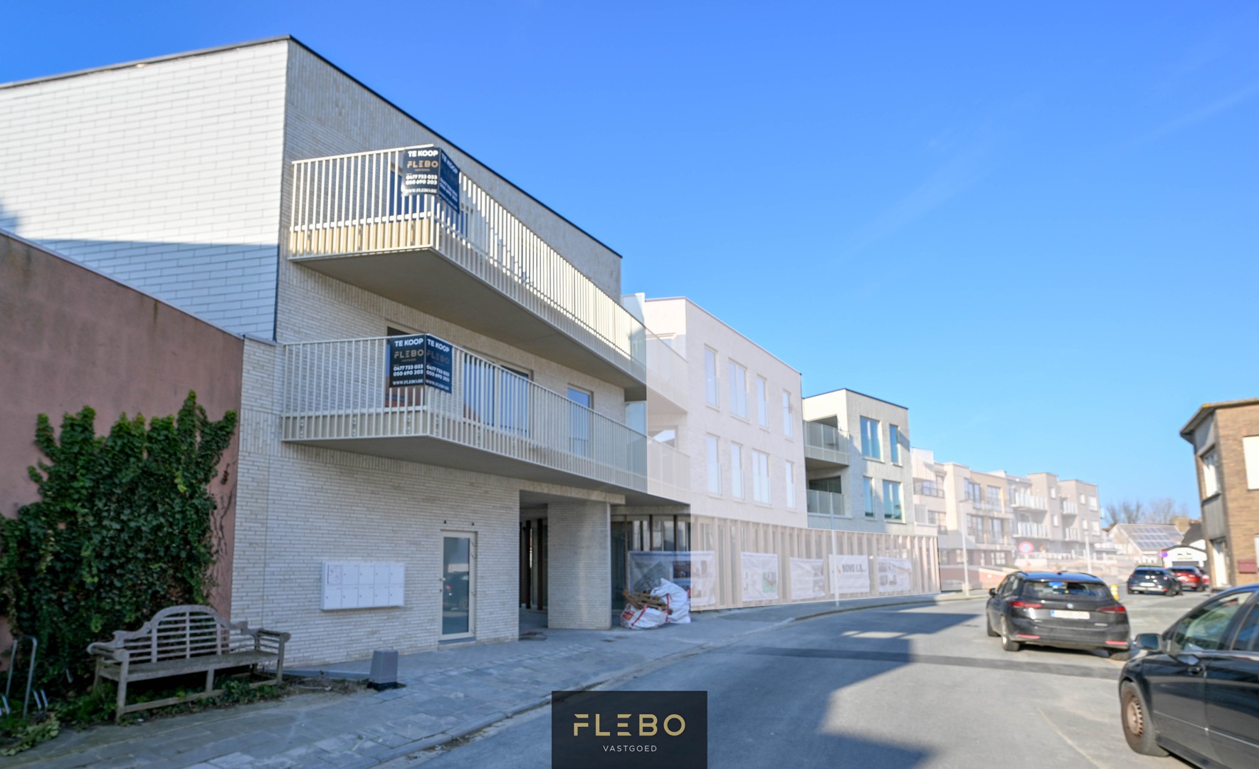 Energiezuinig 2-slaapkamerappartement in centrum Wenduine