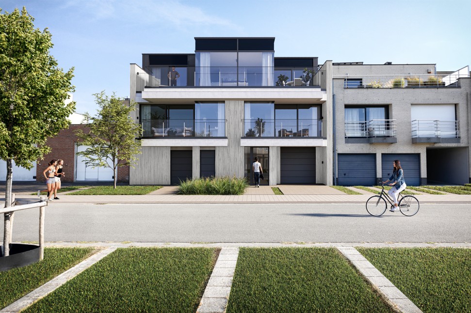 Penthouse met grote terrassen – Zeebrugge