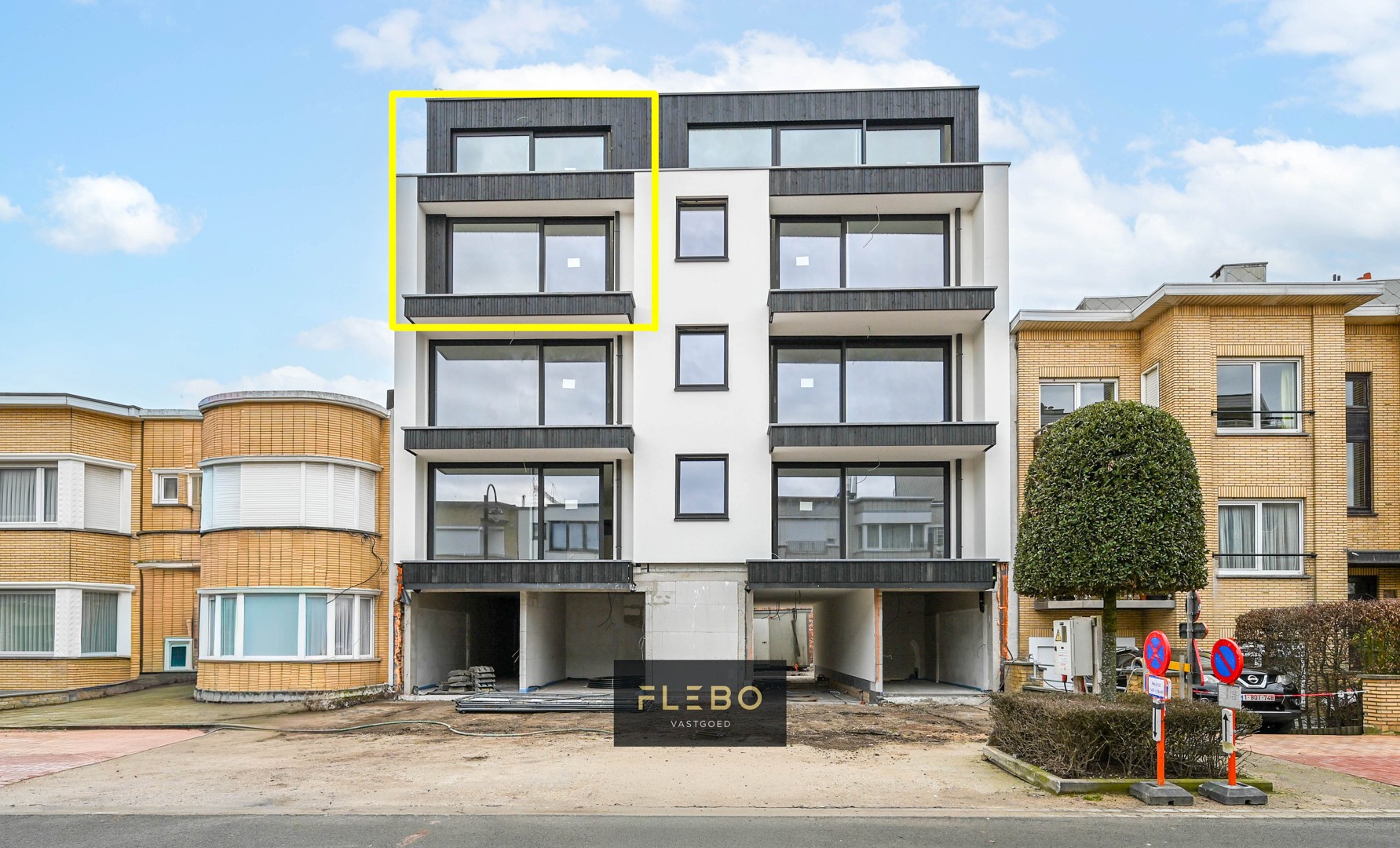 Exclusieve duplex met 3 slaapkamers en zeer ruime terrassen!